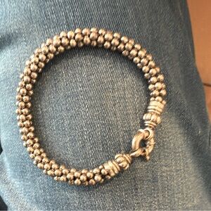 LAGOS Caviar Beaded Sterling Silver Beaded Bracelet